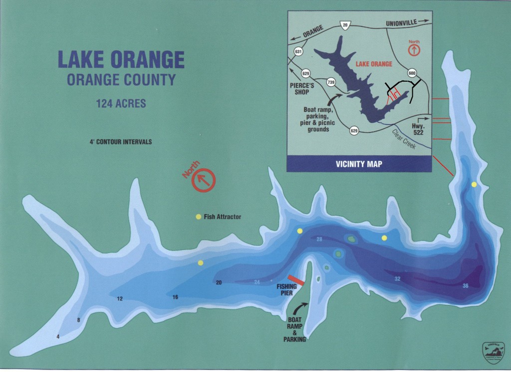 loe lake map