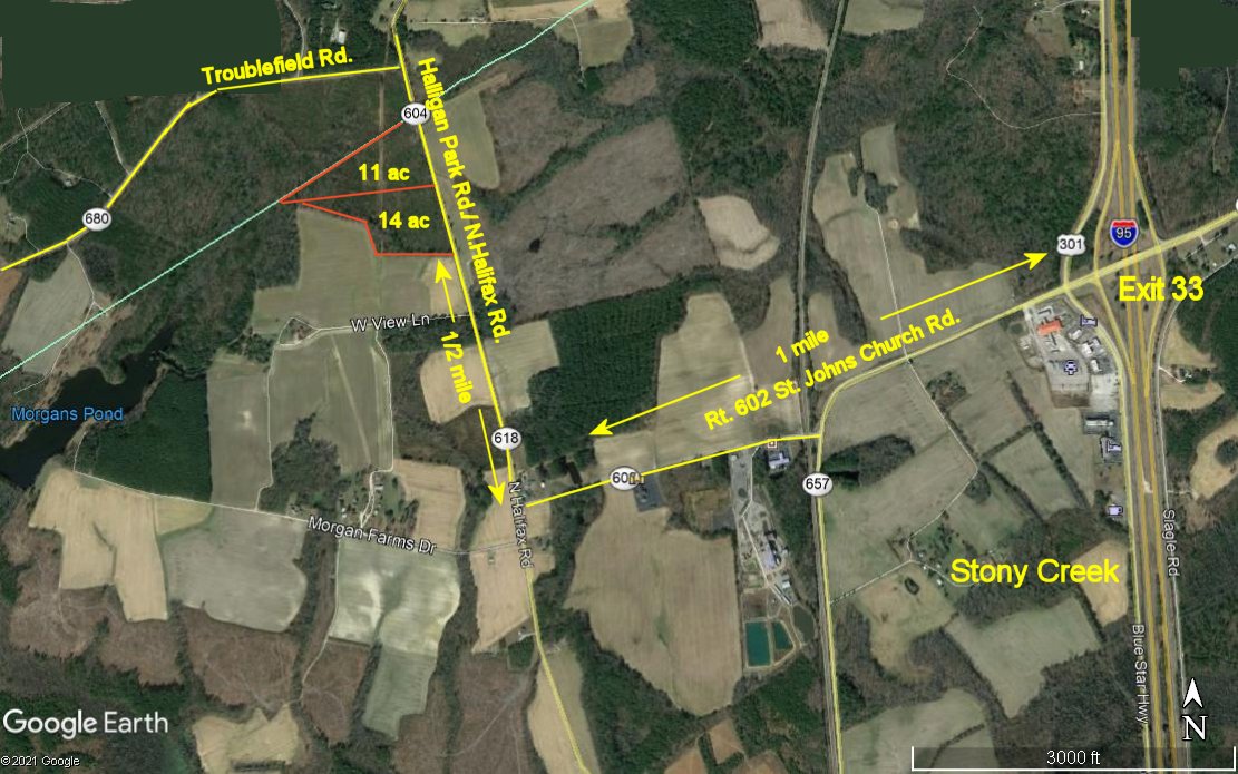 Halifax Farms Land, Acreage and Rural Homesites for sale in Virginia